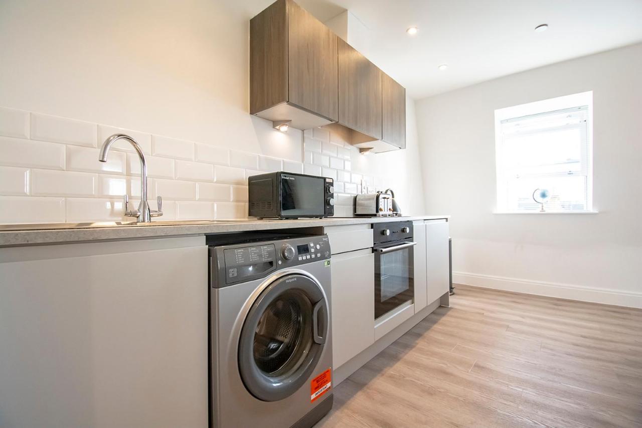 Modern 1 Bed Flat 2 Mins Walk From Restaurants Bars Clubs & Beach! Wow! Bournemouth Exterior foto